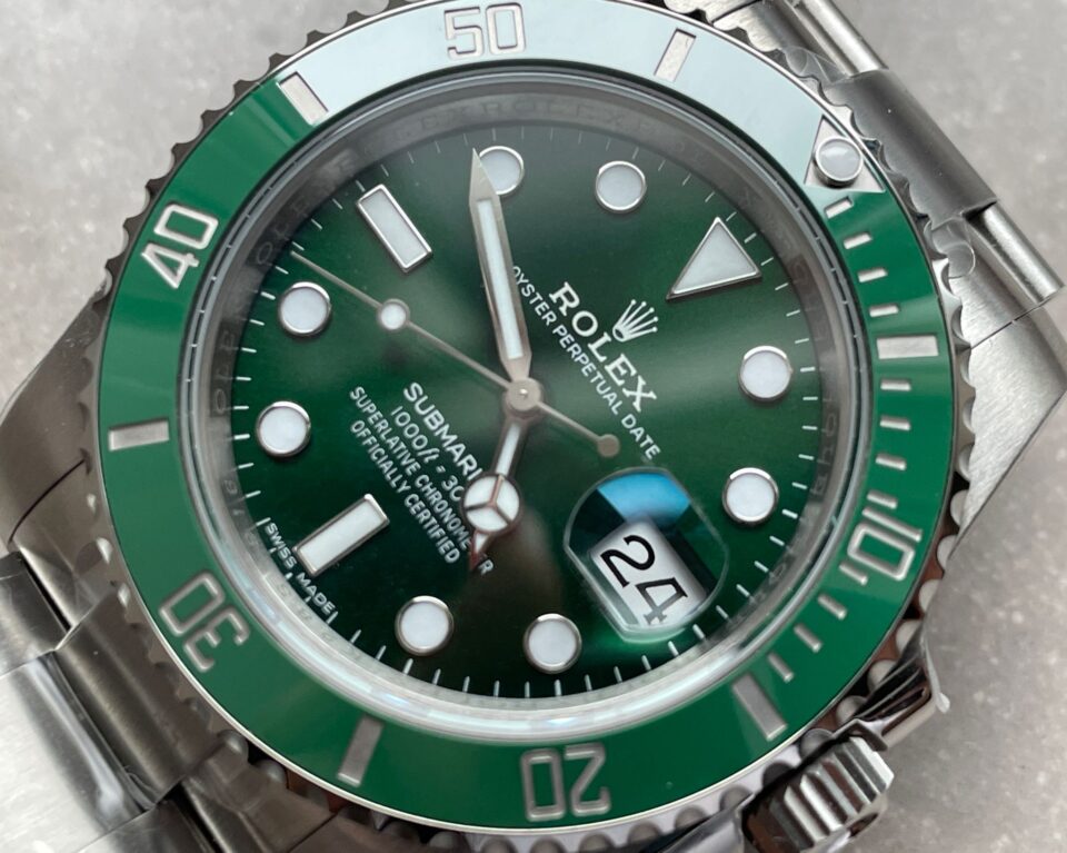 VSF FACTORY 1:1 Rolex HULK SUBMARINER 116610 LV BEST EDITION GREEN CERAMIC 904L STEEL VS3135