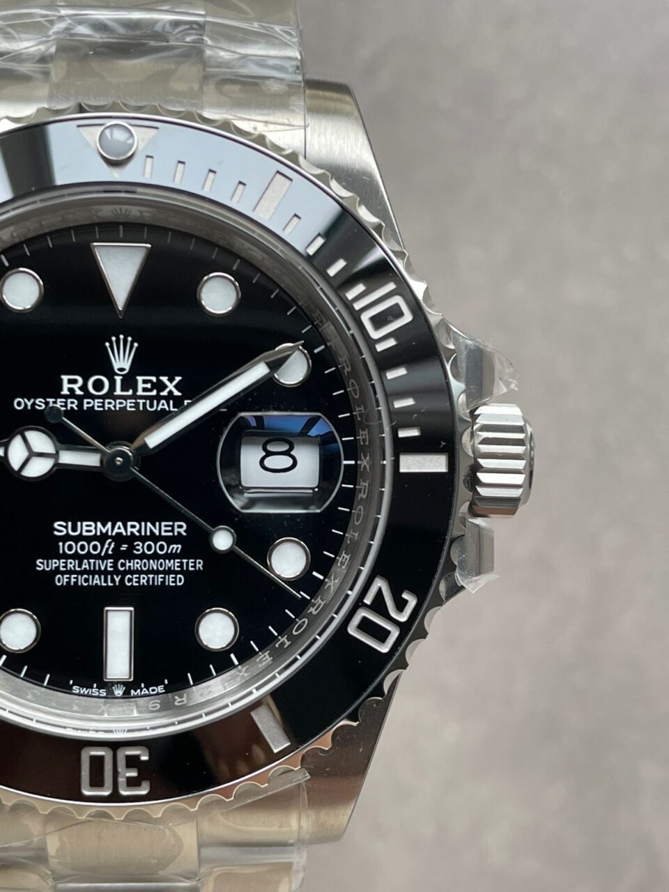VSF FACTORY 1:1 Rolex SUBMARINER SUB DATE SUBMARINER 41MM 126610 LN BEST EDITION BLACK CERAMIC 904L STEEL VS3235