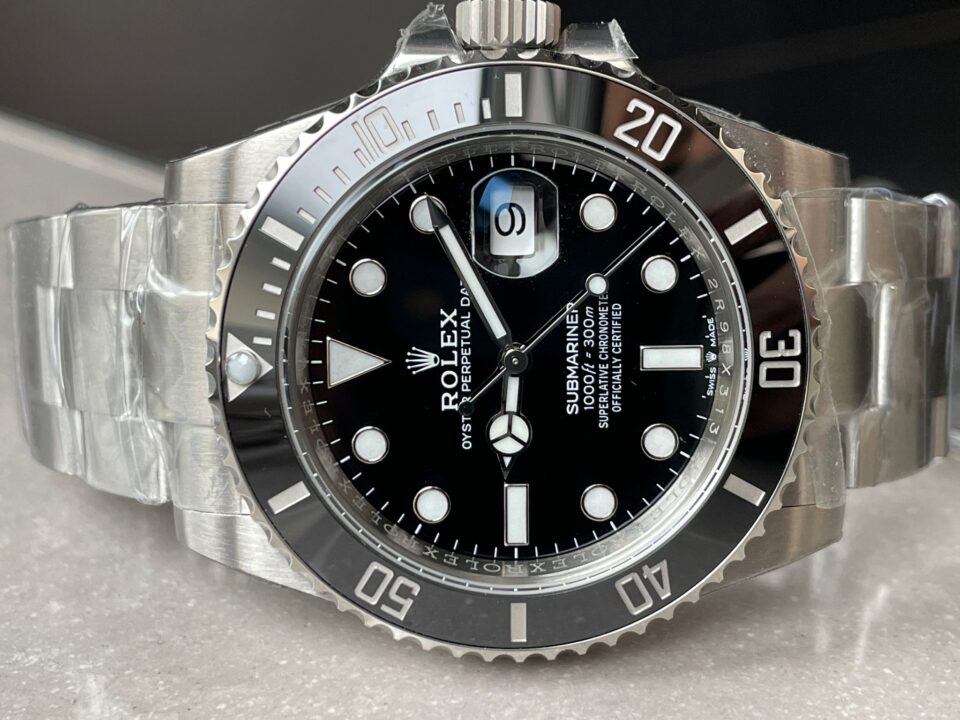 VSF FACTORY 1:1 Rolex SUBMARINER SUB DATE SUBMARINER 41MM 126610 LN BEST EDITION BLACK CERAMIC 904L STEEL VS3235