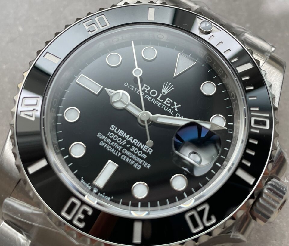 VSF FACTORY 1:1 Rolex SUBMARINER SUB DATE SUBMARINER 41MM 126610 LN BEST EDITION BLACK CERAMIC 904L STEEL VS3235