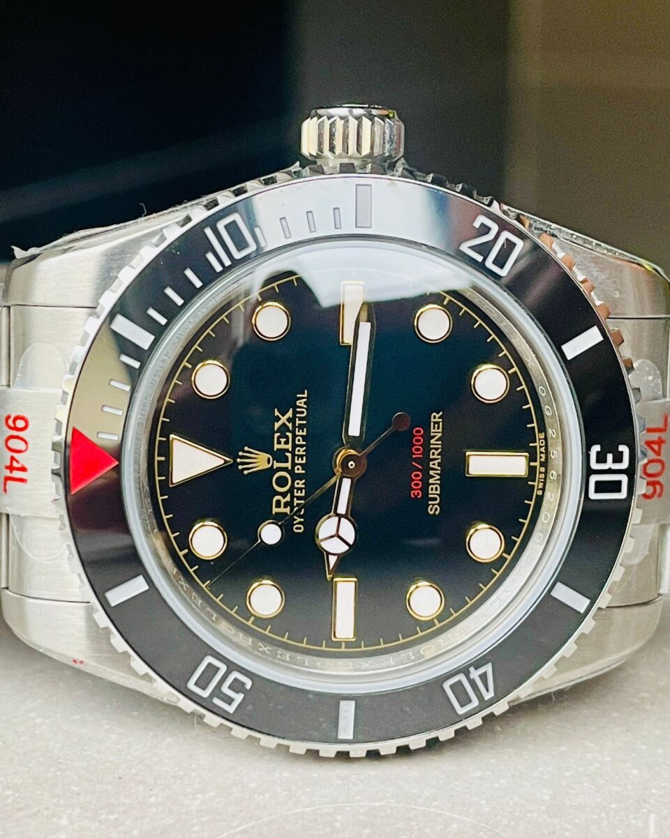 GMF FACTORY 1:1 Rolex Submariner “Tempus Machine Red Depth 216A” 904L SS Black Dial A3130