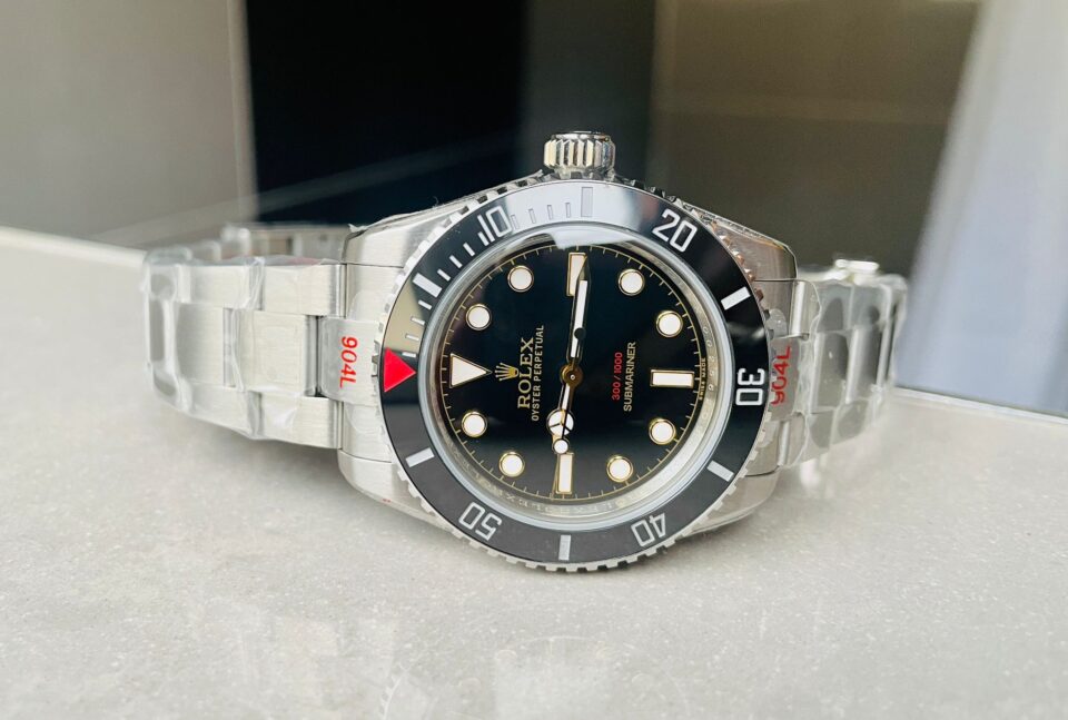 GMF FACTORY 1:1 Rolex Submariner “Tempus Machine Red Depth 216A” 904L SS Black Dial A3130