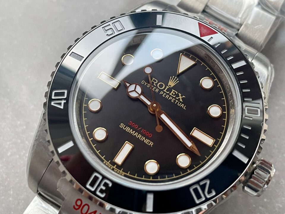 GMF FACTORY 1:1 Rolex Submariner “Tempus Machine Red Depth 216A” 904L SS Black Dial A3130