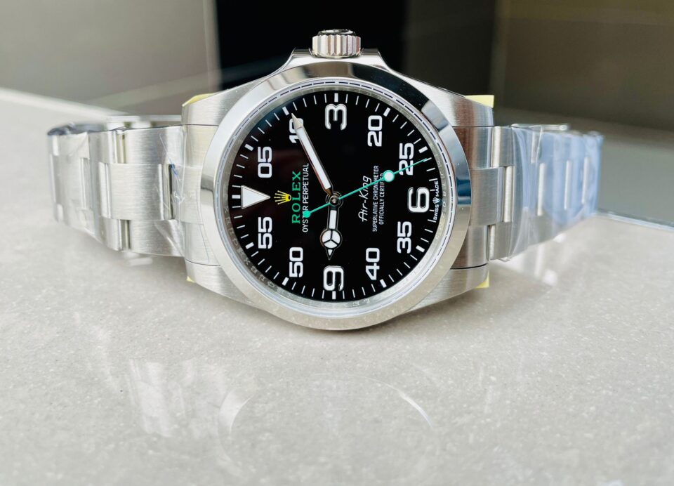 JVSF Factory 1:1 Rolex Air-King 40mm 126900 904L SS Black Dial VR3230