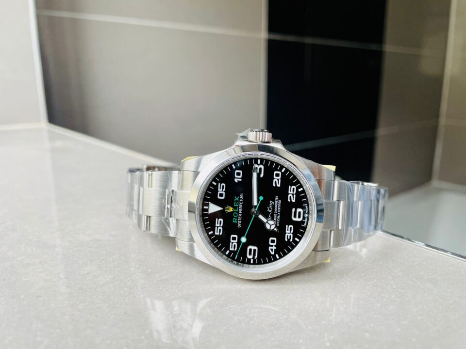 JVSF Factory 1:1 Rolex Air-King 40mm 126900 904L SS Black Dial VR3230