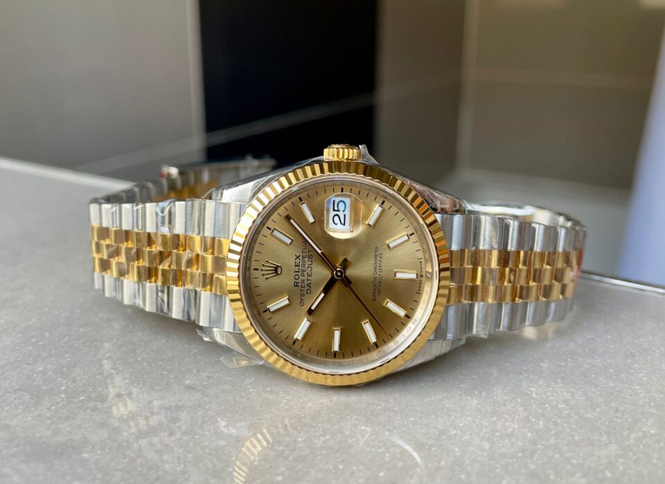 VSF Factory 1:1 Best Rolex DateJust 36 SS 126233 Edition 904L Steel YG Stick Dial VS3235