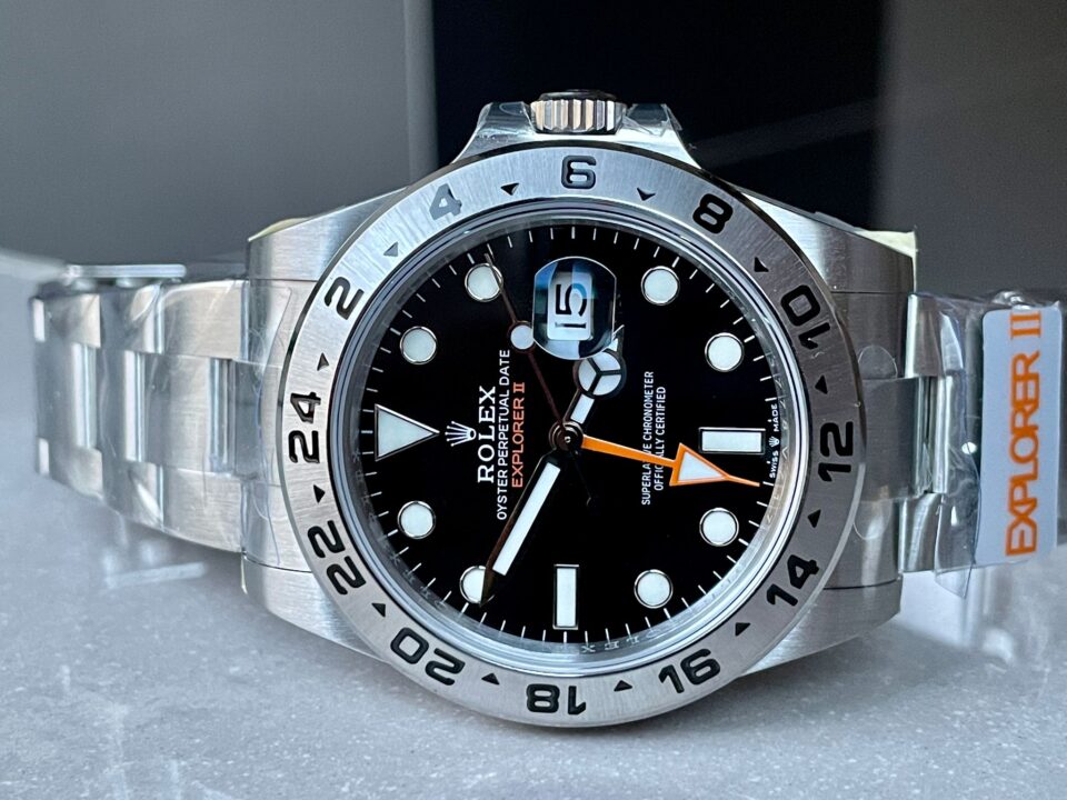 JVSF Factory 1:1 Rolex Explorer II 42mm 226570 904L SS Best Edition Black Dial VR3285