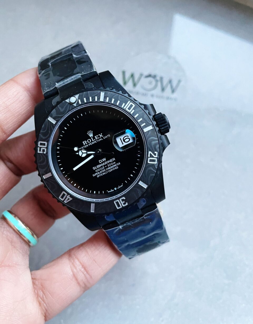 VSF FACTORY 1:1 Rolex Submariner DiW 904L DLC Graduated Blue Dial VS3135