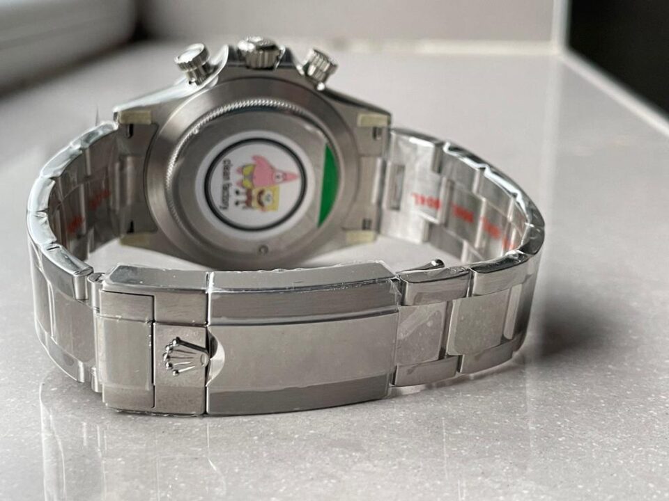 CLEAN FACTORY 1:1 Rolex Daytona 116500 PANDA Best Edition CF 904L SS Case and BLACK Dial