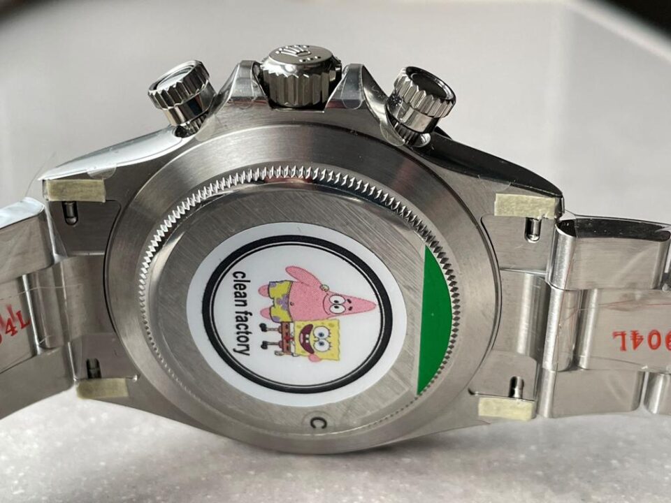 CLEAN FACTORY 1:1 Rolex Daytona 116500 PANDA Best Edition CF 904L SS Case and BLACK Dial