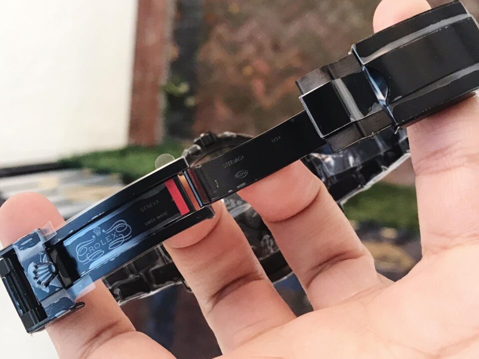 VRF FACTORY 1:1 Rolex YachtMaster All Black PVD Best Edition Black Dial SA3135