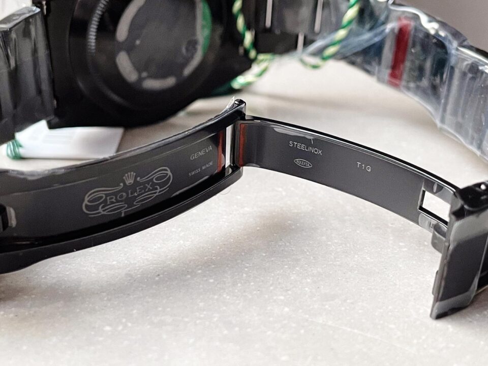 V6F FACTORY 1:1 Rolex Submariner 116610 PVD Best Edition Blaken All Black Ceramic 904L Steel A2824