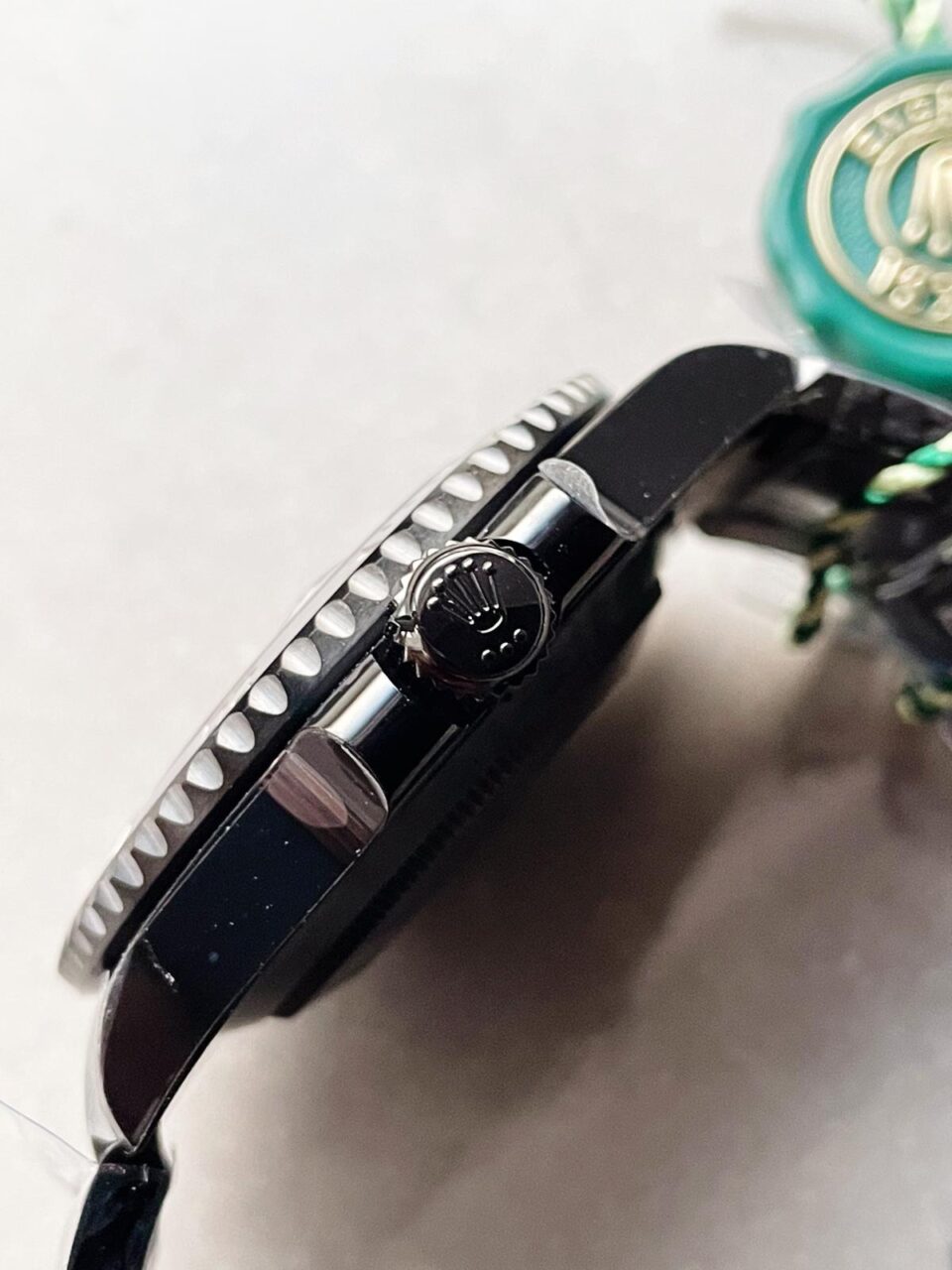 V6F FACTORY 1:1 Rolex Submariner 116610 PVD Best Edition Blaken All Black Ceramic 904L Steel A2824