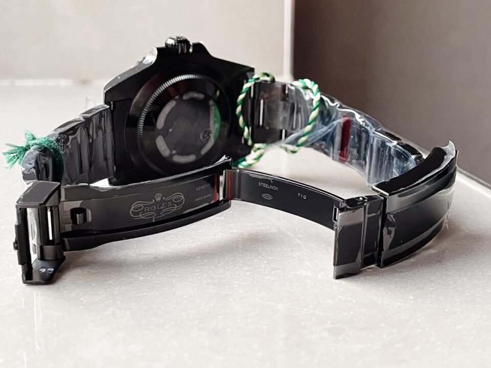 V6F FACTORY 1:1 Rolex Submariner 116610 PVD Best Edition Blaken All Black Ceramic 904L Steel A2824