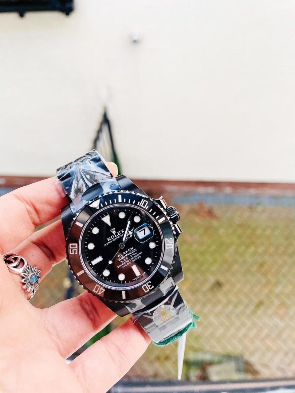 V6F FACTORY 1:1 Rolex Submariner 116610 PVD Best Edition Blaken All Black Ceramic 904L Steel A2824