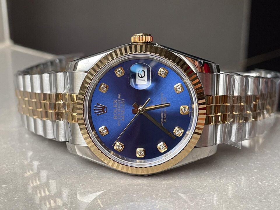 Rolex DateJust 31mm Ladies 278289 BPF Blue /gold Dial 316L steel