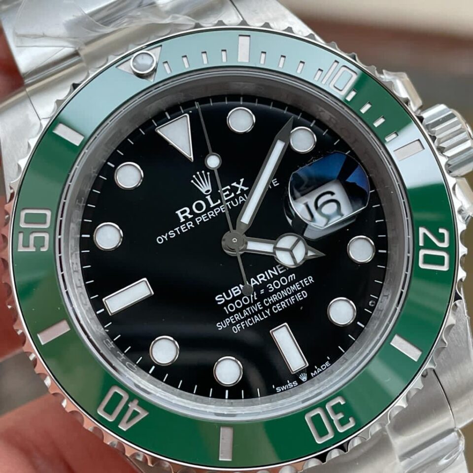 VSF FACTORY 1:1 Rolex SUBMARINER 41MM 126610 LV BEST EDITION STARBUCKS 904L STEEL VSF 1:1 VS3235