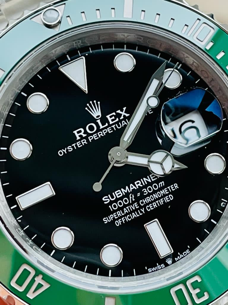 VSF FACTORY 1:1 Rolex SUBMARINER 41MM 126610 LV BEST EDITION STARBUCKS 904L STEEL VSF 1:1 VS3235