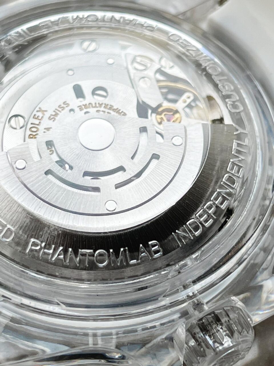 GF FACTORY 1:1 Rolex Submariner Phantomlab Transparent Best Edition Blue Fruit Dial VR3135