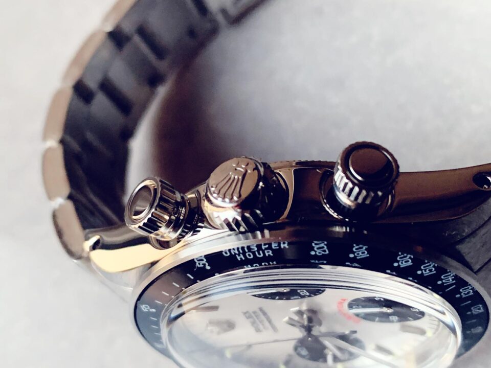 VINTAGE Rolex Daytona 6263 SS White Dial 2 on Bracelet Venus 75