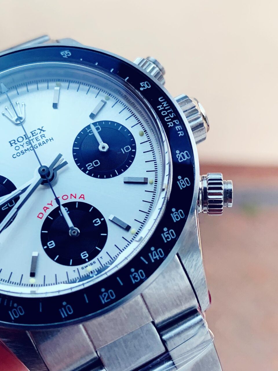 VINTAGE Rolex Daytona 6263 SS White Dial 2