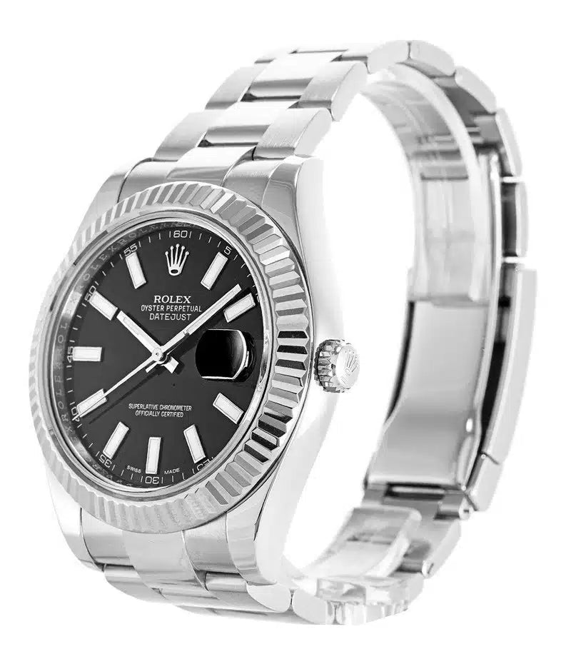 Rolex Datejust 116334 41mm Black Dial