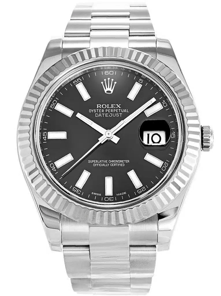 Rolex Datejust 116334 41mm Black Dial