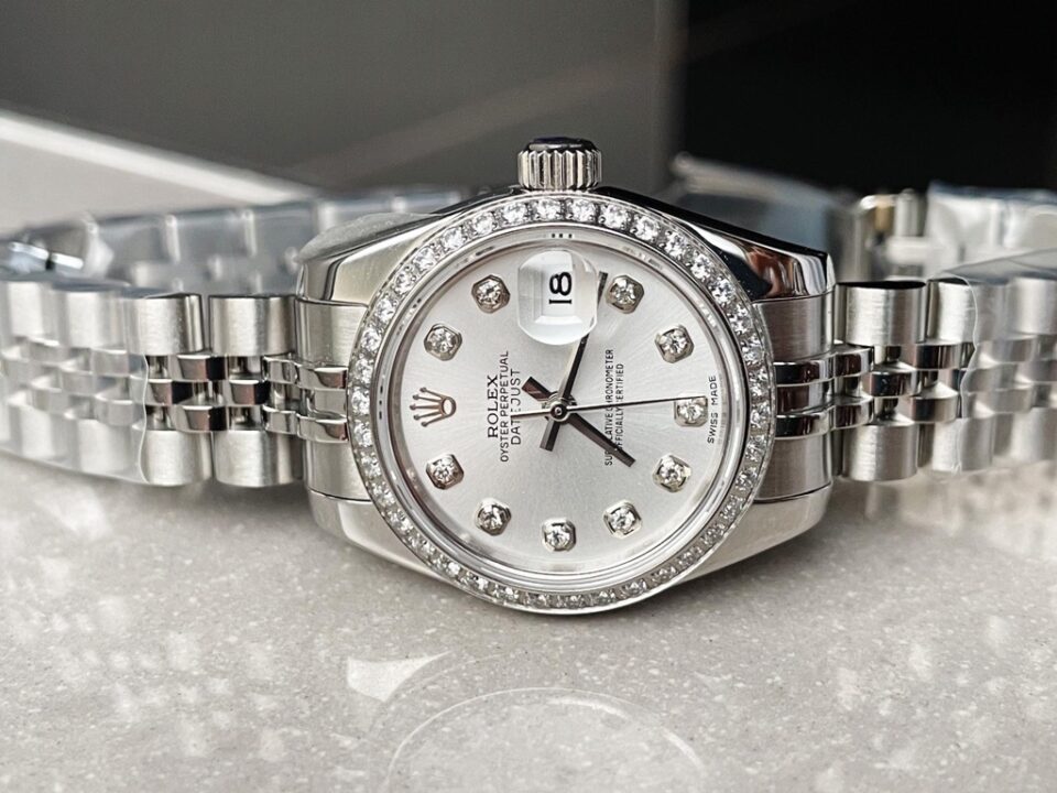 Rolex Datejust 31mm 278273 YG/SS White Dial Diamond Bezel