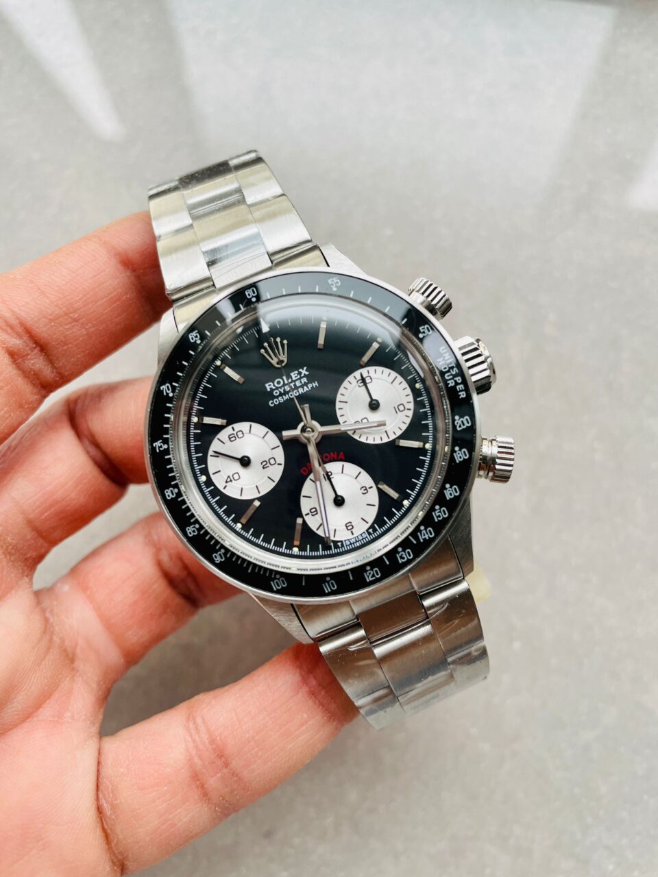 VINTAGE Rolex  Daytona 6263 SS Black Dial 2