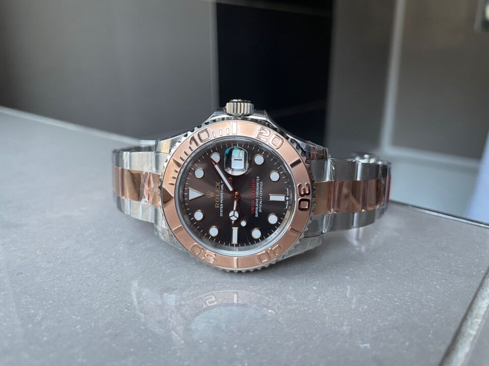 VSF FACTORY 1:1 Rolex Yacht-Master 126621 904L/RG Best Edition Brown Dial VS3235