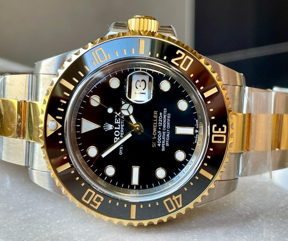 VSF FACTORY 1:1 Rolex Sea-Dweller 43mm 126603 YG/SS Black Dial VS3235
