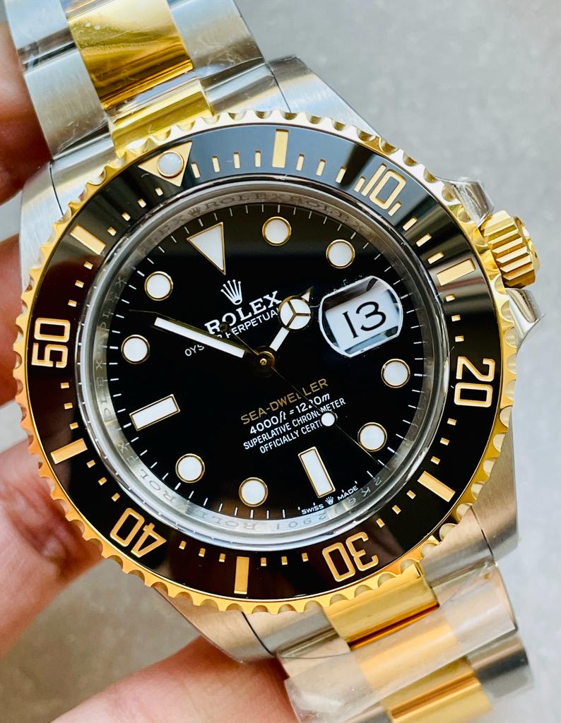 VSF FACTORY 1:1 Rolex Sea-Dweller 43mm 126603 YG/SS Black Dial VS3235