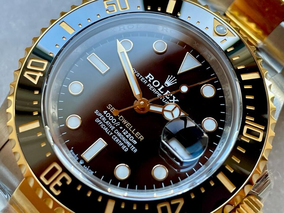 VSF FACTORY 1:1 Rolex Sea-Dweller 43mm 126603 YG/SS Black Dial VS3235