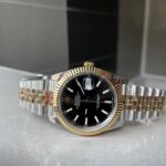 Rolex DateJust 41 126333 904L SS/YG GMF V2 1:1 Best Edition Black Dial On Jubilee Bracelet with Tungsten steel VR3235