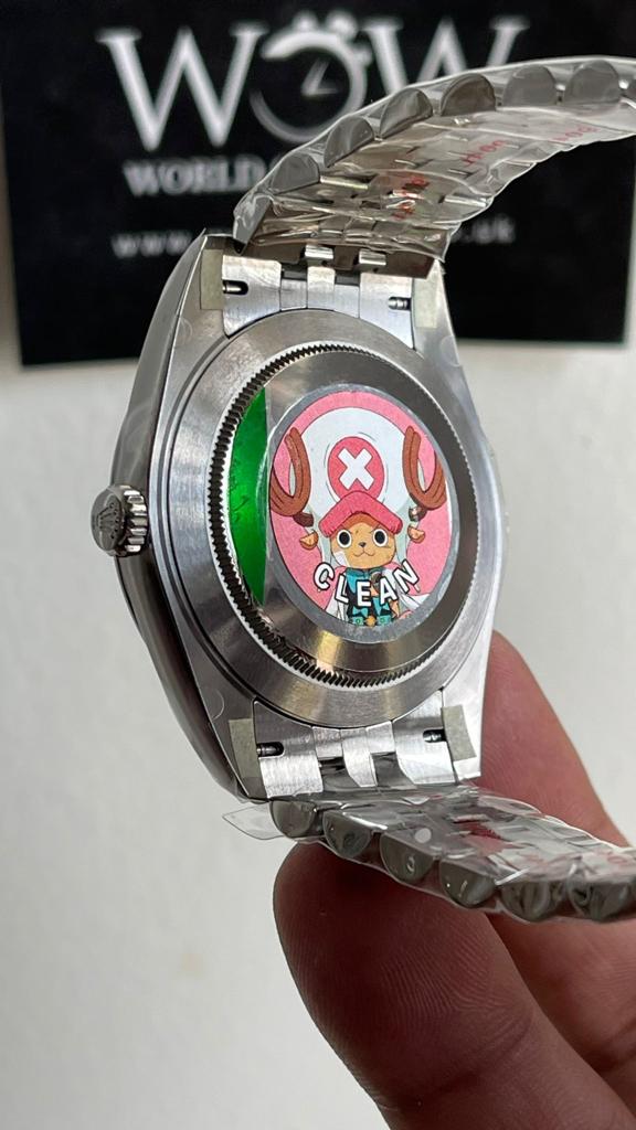 Clean Factory Rolex Datejust 41mm 126334 904L SS Fluted Bezel Blue Dial VR3235