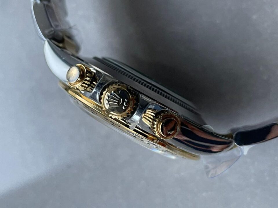 BTF Factory 1:1 Rolex Daytona 116503 904L YG/SS Black Dial A4130