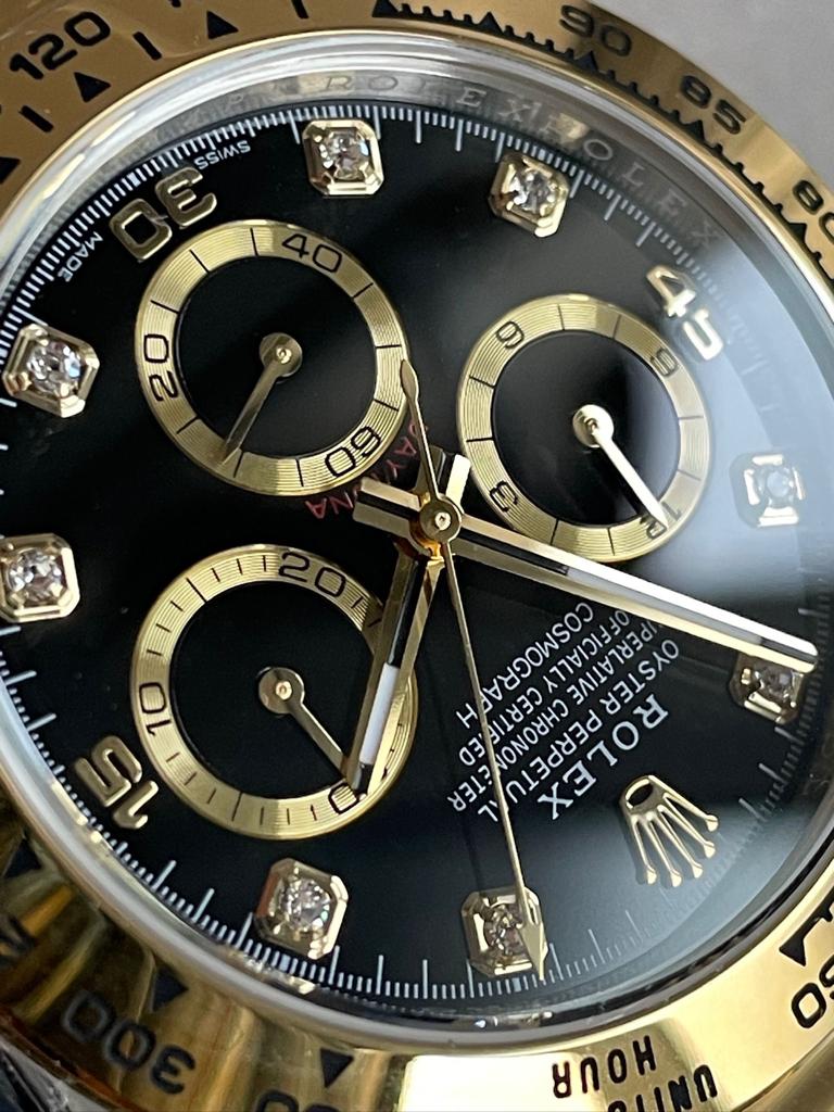 BTF Factory 1:1 Rolex Daytona 116503 904L YG/SS Black Dial A4130