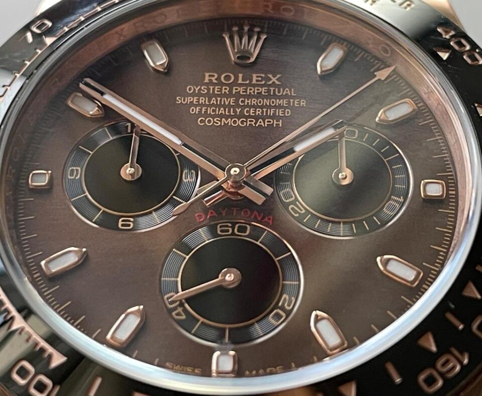 BTF factory 1:1 Rolex DAYTONA 116515 BEST EDITION BROWN DIAL SA4130 V2