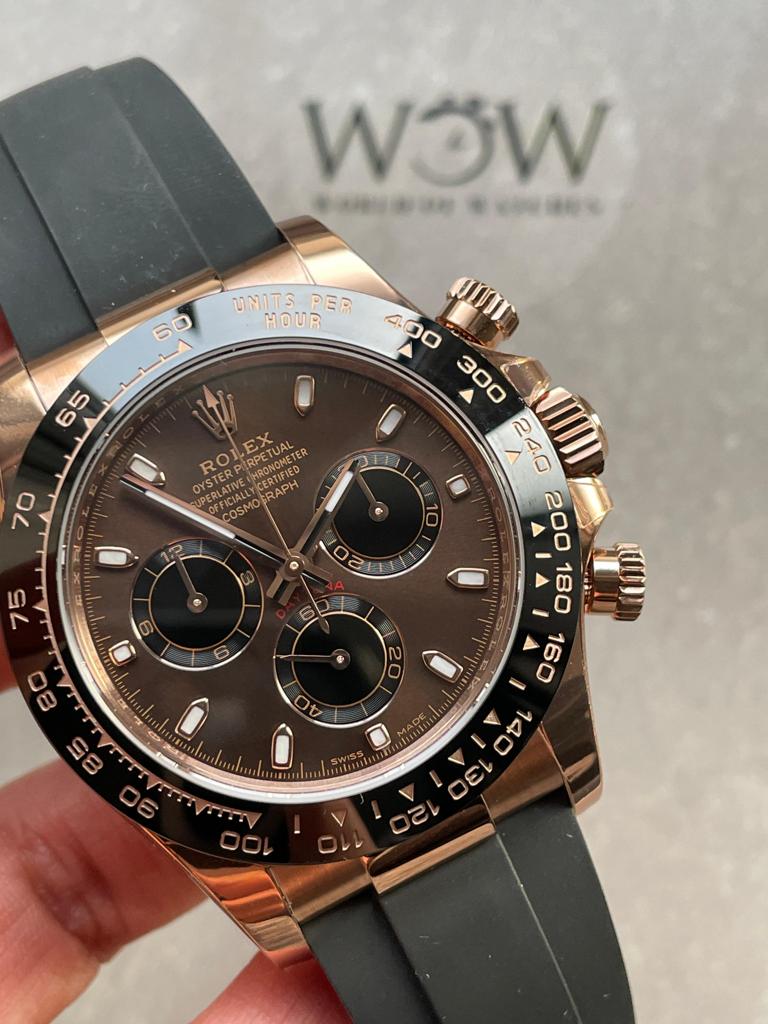 BTF factory 1:1 Rolex DAYTONA 116515 BEST EDITION BROWN DIAL SA4130 V2