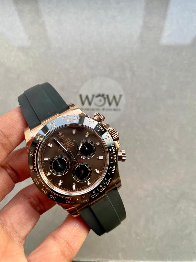 BTF factory 1:1 Rolex DAYTONA 116515 BEST EDITION BROWN DIAL SA4130 V2