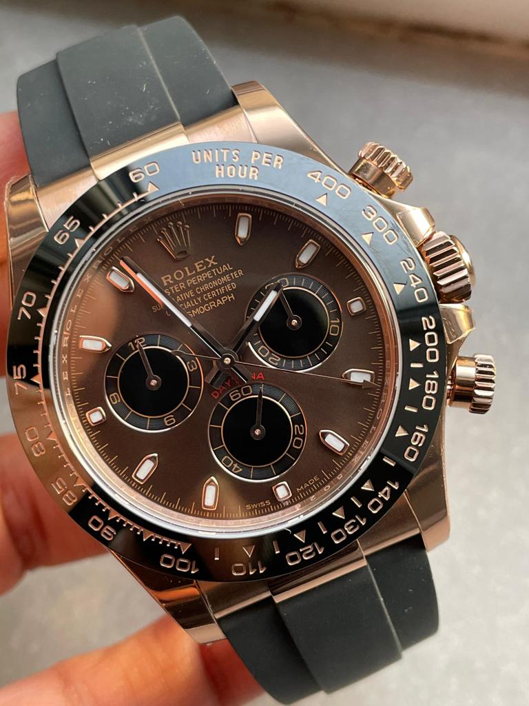 BTF factory 1:1 Rolex DAYTONA 116515 BEST EDITION BROWN DIAL SA4130 V2