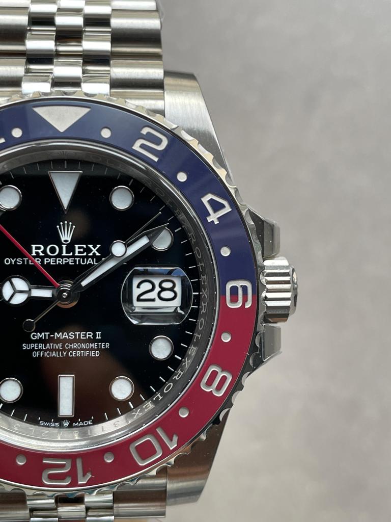 Clean Factory 1:1 Rolex GMT-Master II 126710 BLRO PEPSI Best Edition Blue/Red Ceramic DD3285 CHS