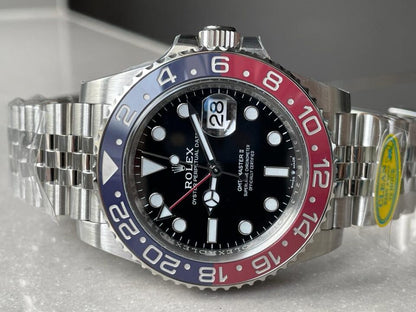 Clean Factory 1:1 Rolex GMT-Master II 126710 BLRO PEPSI Best Edition Blue/Red Ceramic DD3285 CHS