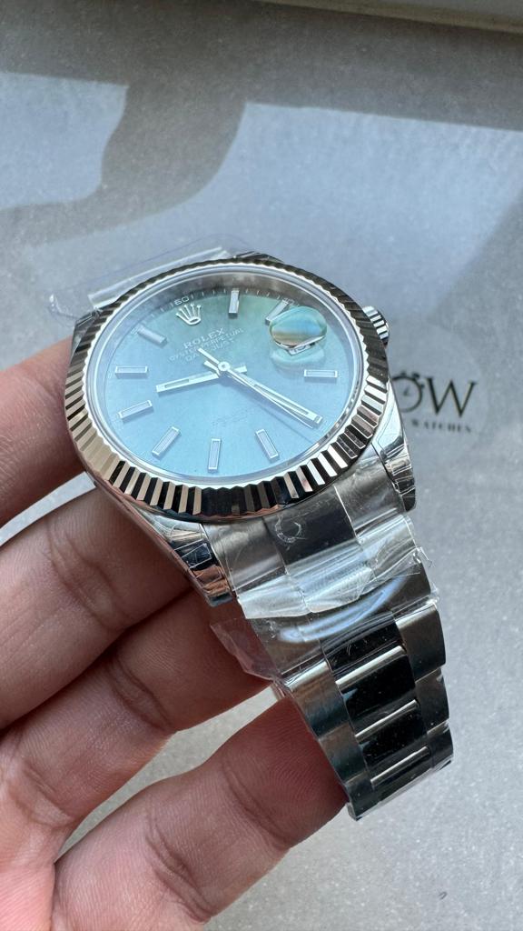 VSF Factory 1:1 Rolex DateJust 36 SS 126234 Best Edition 904L Steel Green Dial VS3235