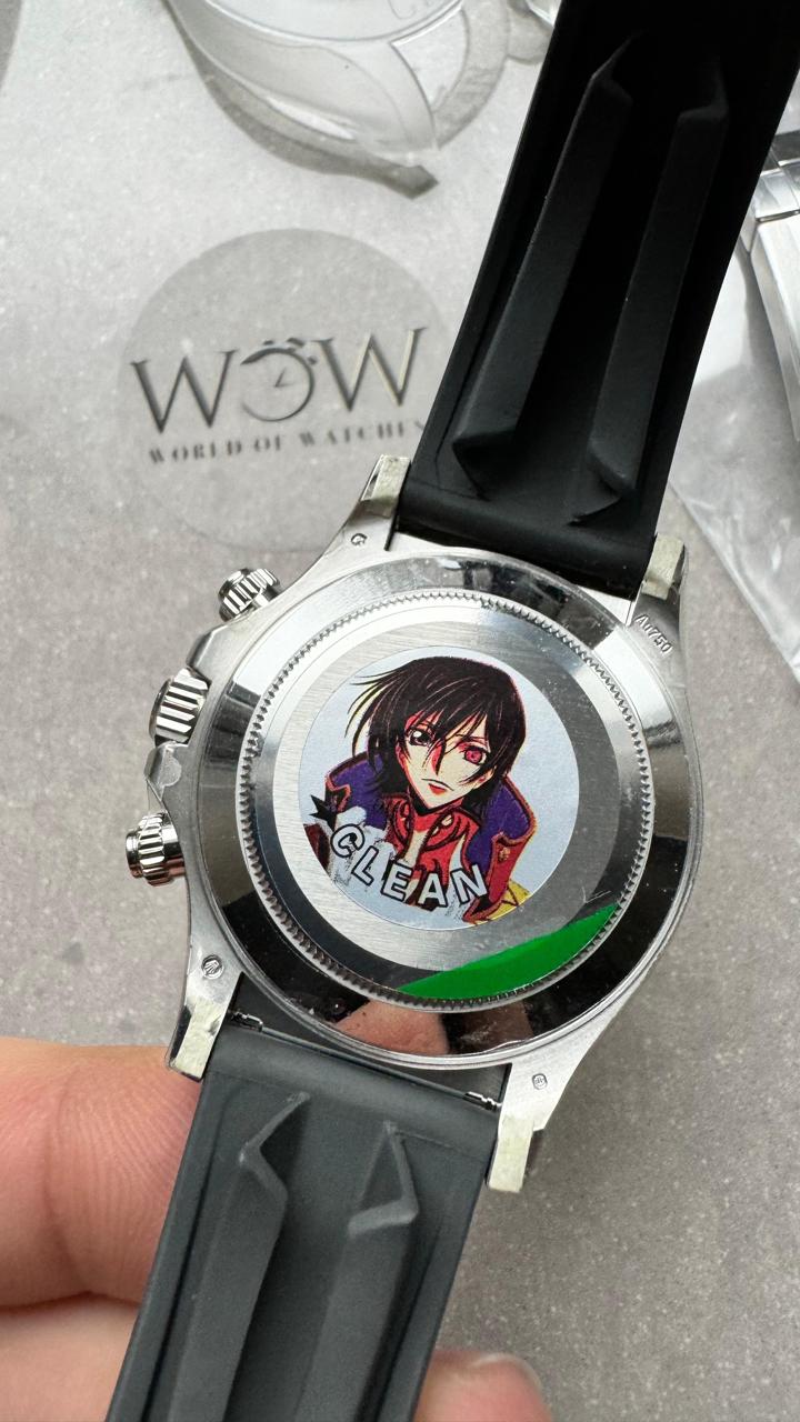 Clean Factory 1:1 Rolex Daytona 116519 904L SS Black Dial A4130