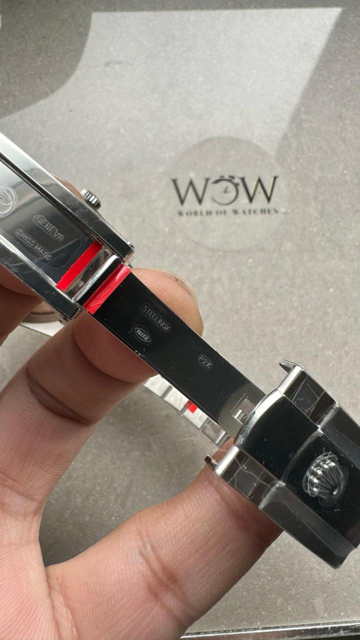 VSF Factory Rolex Datejust 36 904L SS Fluted Bezel Black Dial VS3235