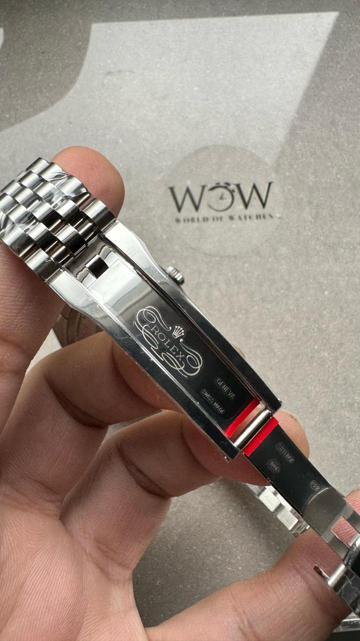 VSF Factory Rolex Datejust 36 904L SS Fluted Bezel Black Dial VS3235