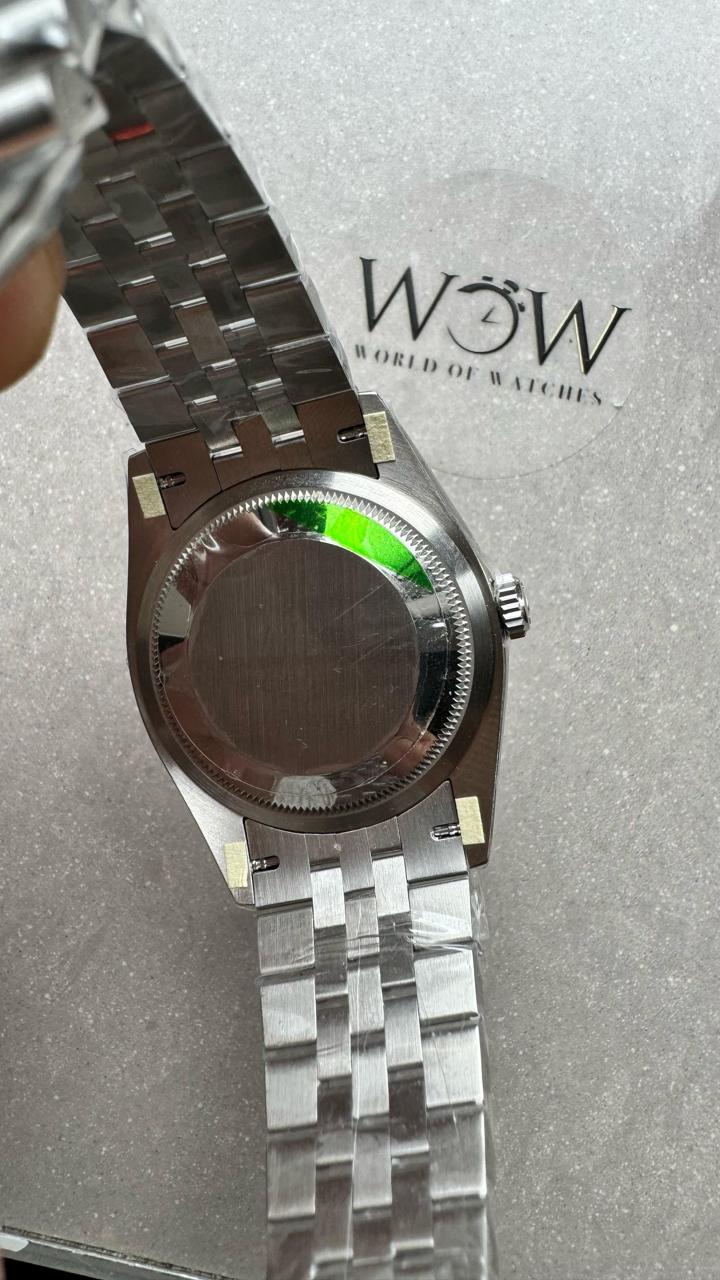 VSF Factory Rolex Datejust 36 904L SS Fluted Bezel Black Dial VS3235