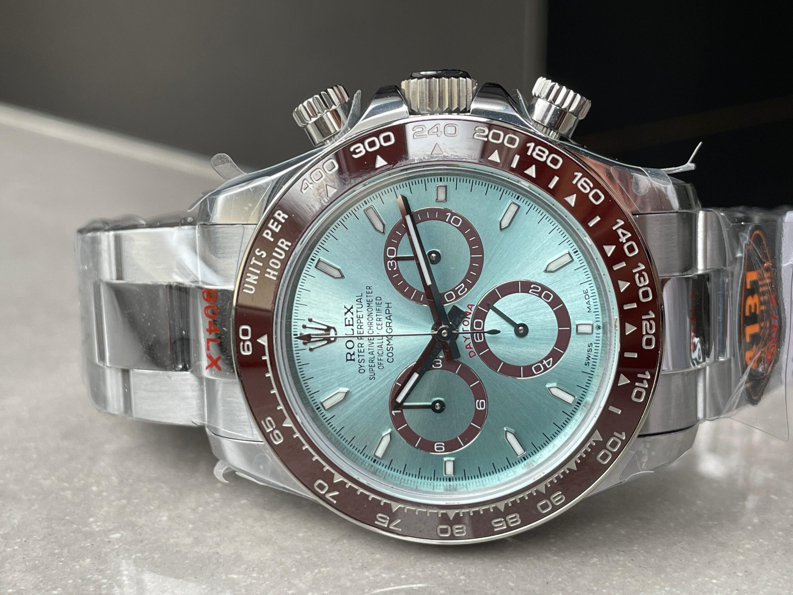 QF Factory 1:1 Rolex Daytona 126506 Best Edition 904L Steel Ice Blue Dial SA4131