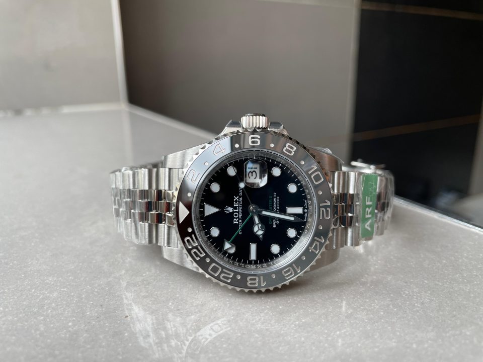 ARF Factory 1:1 Rolex GMT-Master II 126710 GRNR Bruce wayne Best Edition Black/grey Ceramic VR3285 CHS